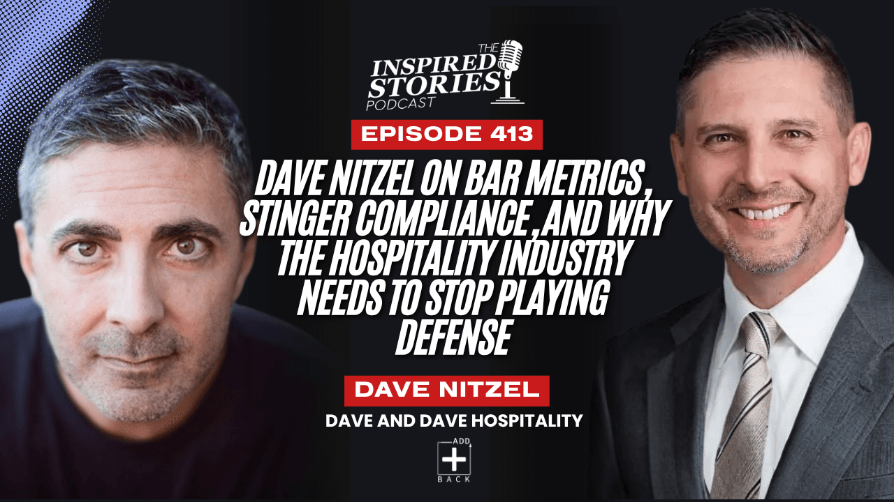 Dave Nitzel on Barmetrix, Stinger Compliance, and Why the Hospitality Industry Needs to Stop Playing Defense