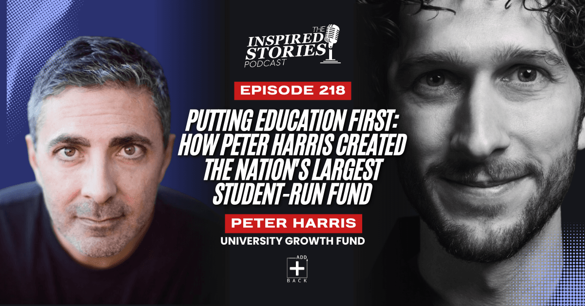 Putting Education First: How Peter Harris Created the Nation's Largest Student-Run Fund | Venture Capital Series