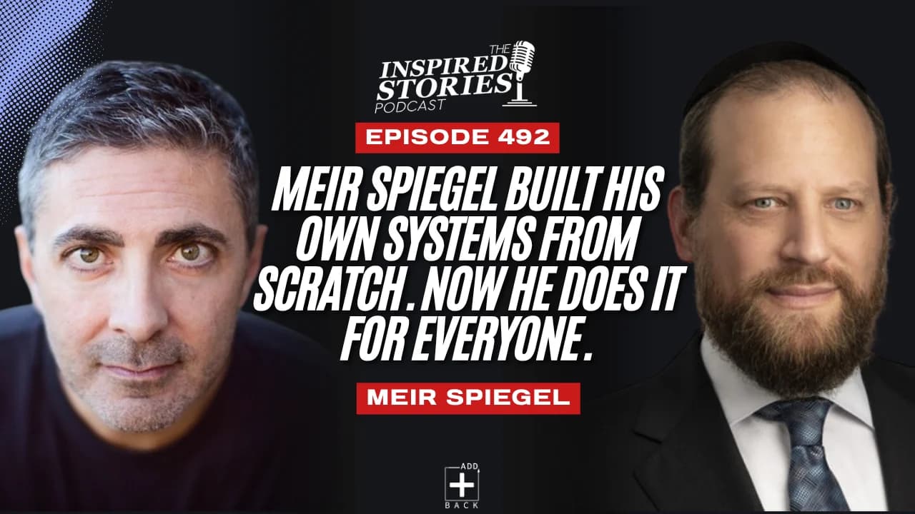 Meir Spiegel Built His Own Systems From Scratch. Now He Does It for Everyone.